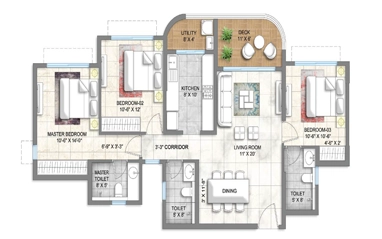 Max Estates 105 ground floor plan